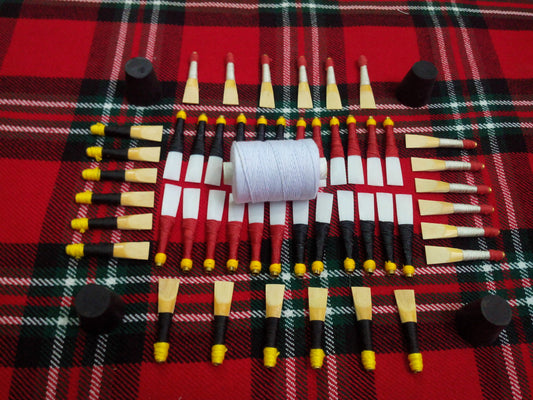 TC Bagpipes Cane Reeds,Hemp,Stock Drone Rubber Corks,Practice Chanter Reeds,Reed