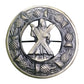 TC New Scottish Piper Fly Plaid Brooch Antique Finish 3"/Kilt Brooches