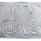 MEN'S SCOTTISH KILT BELT BUCKLES - CELTIC DESIGNS CHROME BUCKLES-Tc