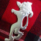 Mens Scottish Lion Rampant Kilt Pin Silver Plated/Highland lion rampant kilt pin