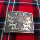 TC Men’s Kilt Belt Buckle Celtic Knot Thistle Antique Finish/belt Buckle antique
