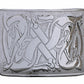 MEN'S SCOTTISH KILT BELT BUCKLES - CELTIC DESIGNS CHROME BUCKLES-Tc