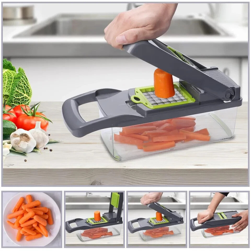 TC16in1 Vegetable Chopper Kitchen Mandoline vegetable Cutter Slicer Fruit Dicer
