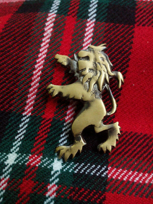 New Scottish Lion Rampant KILT Pin Antique Finish/lion rampant kilt pin/kilt pin