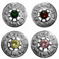 Thistle Fly Plaid Brooches Silver Finish Various Stones/Sash Brooch/Ladies Shawl