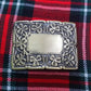 TC Mens Deluxe Thistle Design Kilt Belt Buckle Antique Finish/kilt belt Buckles