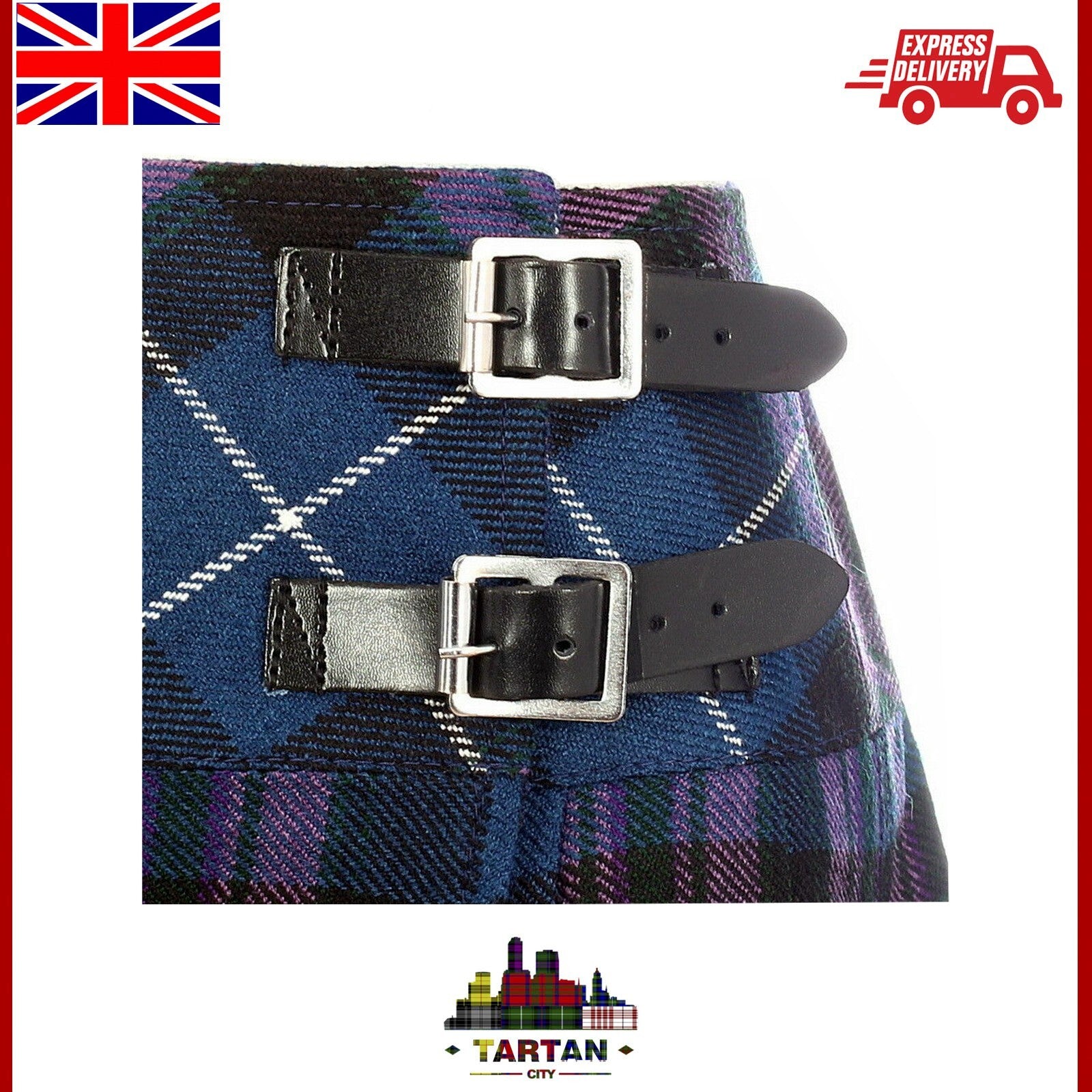 TC Mini Skirt Free Kilt Pin Sizes 6-22UK Pride of Billie Kilt Scotland Ladies