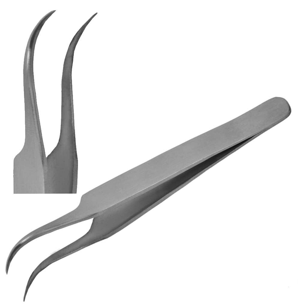 Pro Eyelash Extensions Tweezers Curved Straight Individual Eyelash-Tc