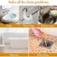 TC Long Drain UnBlocker 51cm 3x Stick Tool Hair Remover Sink Shower Bath Cleaner