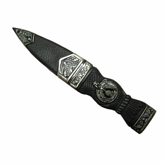 Deluxe Thistle Safety Sgian Dubh NO BLADE -TARTANCITY