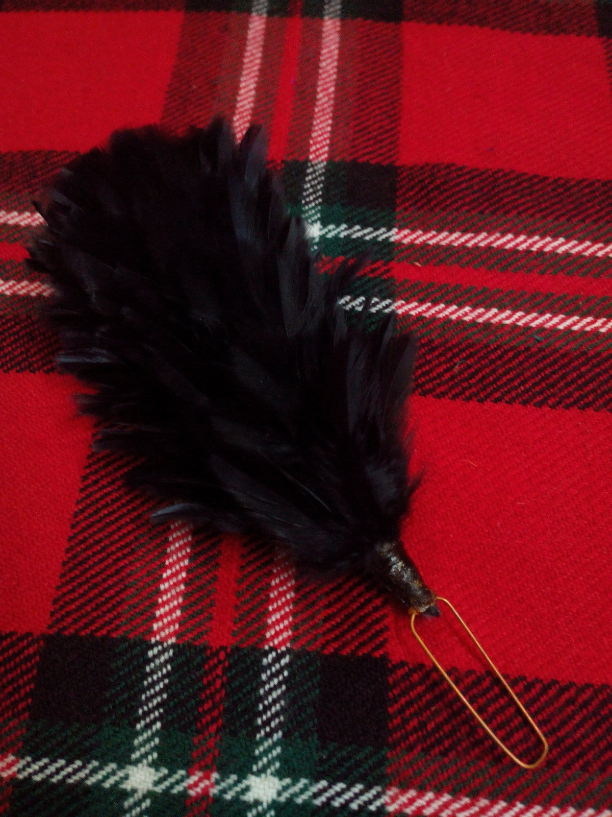 TC Feather Hackle Plume Glengarry Cap/Hats/Balmoral cap & hats/Highland Headwear
