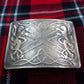 TC New Highland Saltire Lion Rampant Brass Antique Kilt Bet Buckle/kilt Buckle