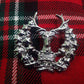 TC NEW GORDON HIGHLANDERS CAP BADGE CHROME FINISH/GORDON HIGHLANDERS REGIMENT