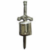 Scottish Highland Drum kilt Pin Chrome Finish/kilt pin drum style/kilt Pins