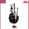 Highland Great Bagpipes – Rosewood & Silver with Case – Premium Scottish Set