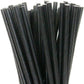 Paper Straws Black 250 x 8" Eco Friendly Biodegradable Compostable 6mm Bore