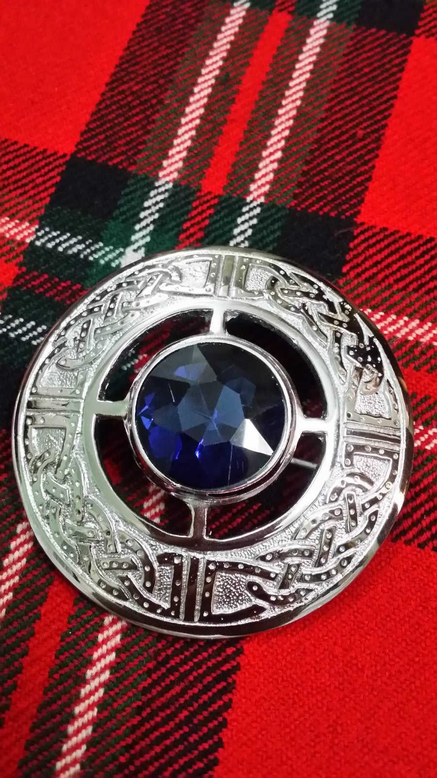 TC Men’s Kilt Fly Plaid Brooches Celtic Design Various Colors/Ladies Brooch Pins