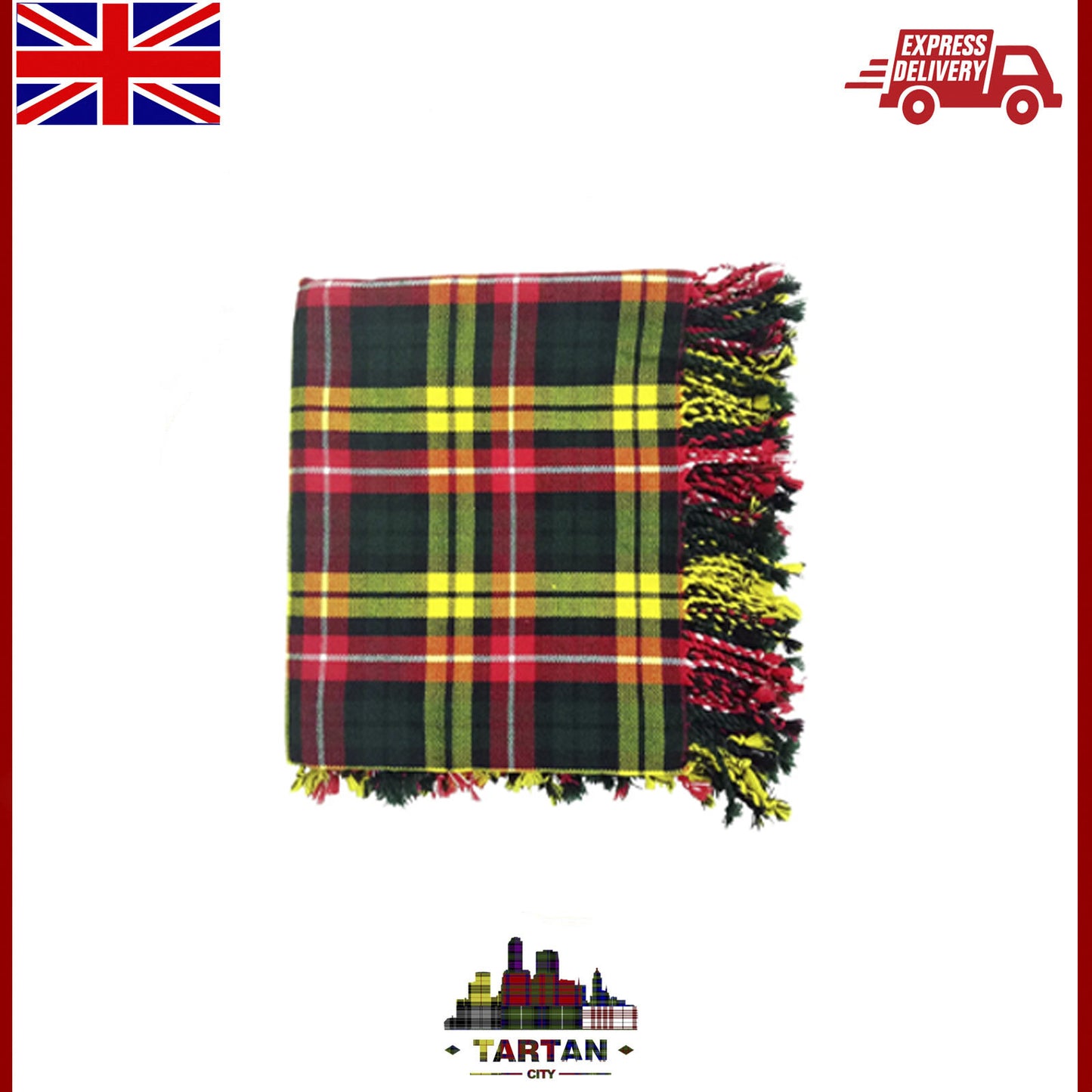 " Schottisch Kilt Fliegen Kariert - 122cmx122cm Acryl Wolle , Viele Tartan "
