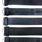 TC Scottish Black Leather Belt Masonic, Thistle Plain Kilt Belts without Buckle