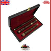 Tartancity 4-Part Irish Rosewood D Flute 26" - Includes Case & Two Reeds