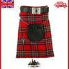 Highlander Clothing: Authentic Royal Stewart 5-Yard Tartan Kilt by Tartancity