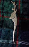 New Scottish Kilt Pin Stag Head Antique Finish Design 4"/Highland Pins