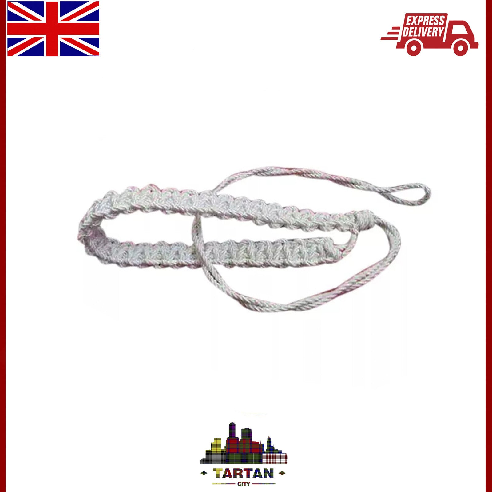 Tartancity WWI WWII British Army Lanyard – New, Stylish, Durable, 4 Color Option