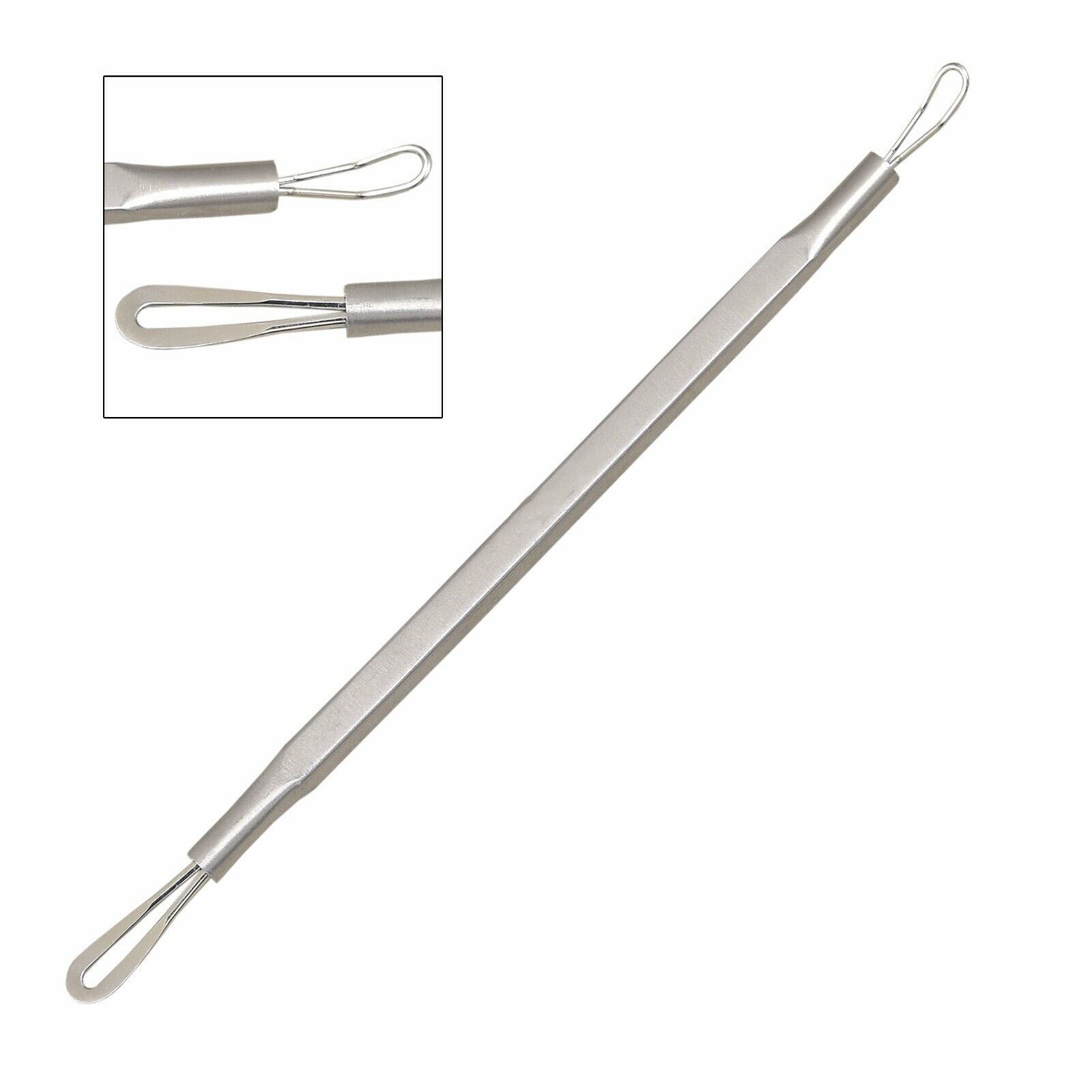 Cuticle Pusher Spoon Manicure Nail Pusher Scraper Remover Stainless Steel-Tc