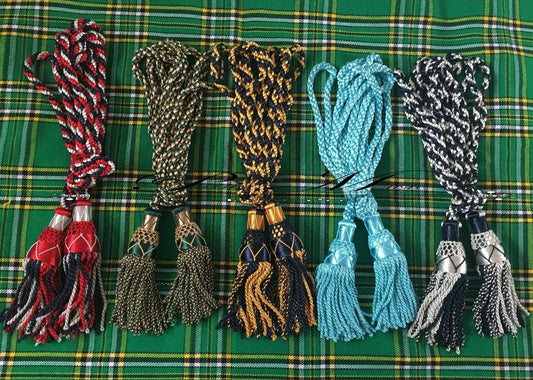 HIGHLAND GREAT SCOTTISH SILK BAGPIPE CORD DIFFERENT COLOR/bagpipe DRONE-Tc