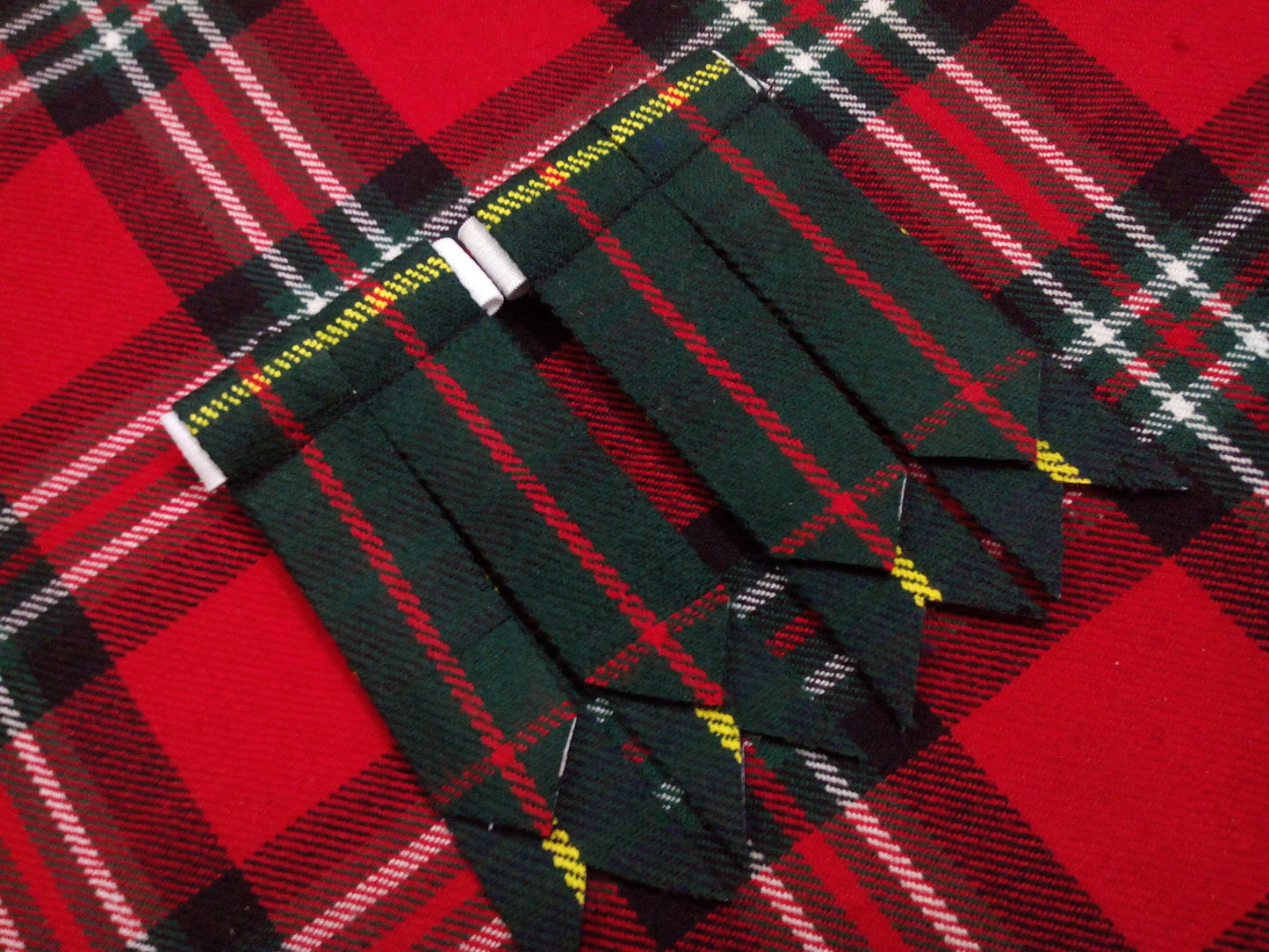 TC Mens Kilt Hose Flashes Hunting Stewart Tartan/hunting stewart Kilt Flashes