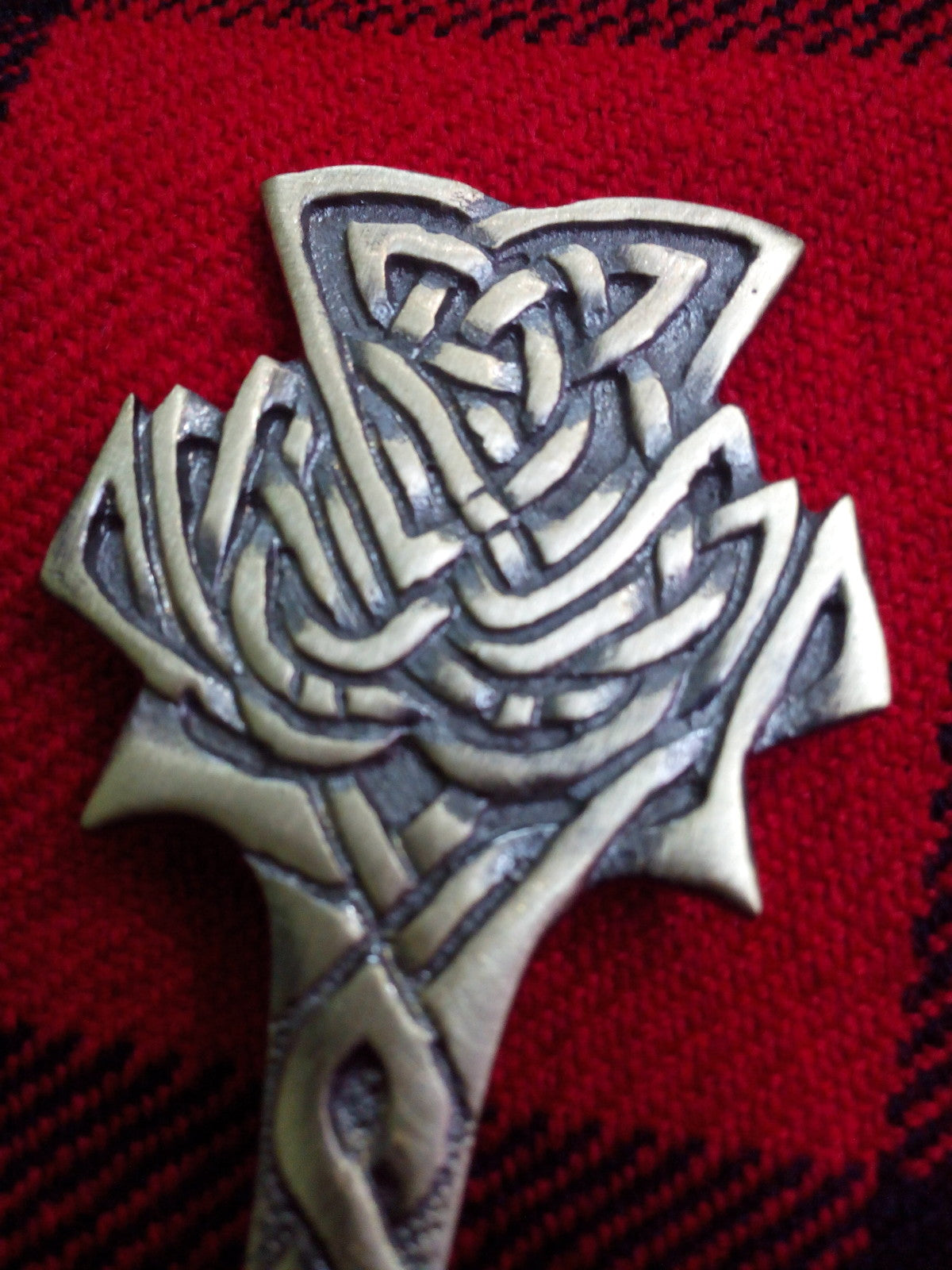 TC Antique Modern Thistle Kilt Pin.Scottish thistle kilt Pins,Highland thistle