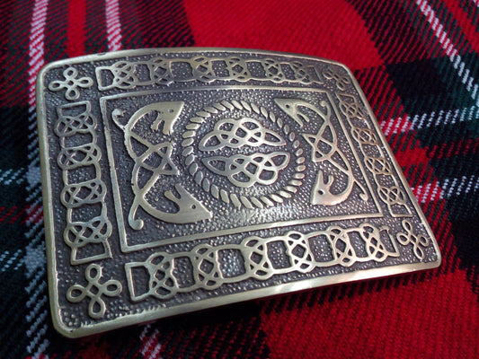 TC Men’s Kilt Belt Buckle Celtic Knot Antique Finish/CELTIC knot belt Buckle