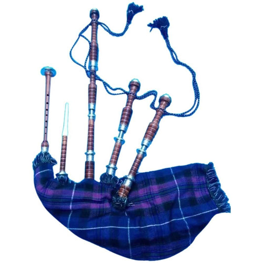 TC Highland Bagpipe Rosewood Silver Ferrules/Scottish Bagpipes silver/Dudelsack