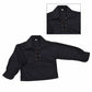 NEW CHILDREN'S DELUXE GHILLIE SHIRT Kids Boys ghillie SHIRT-WHITE,CREAM/BLACK-TC