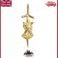 St. Andrew Kilt Pin – Chrome, Black, and Gold Finishes Available