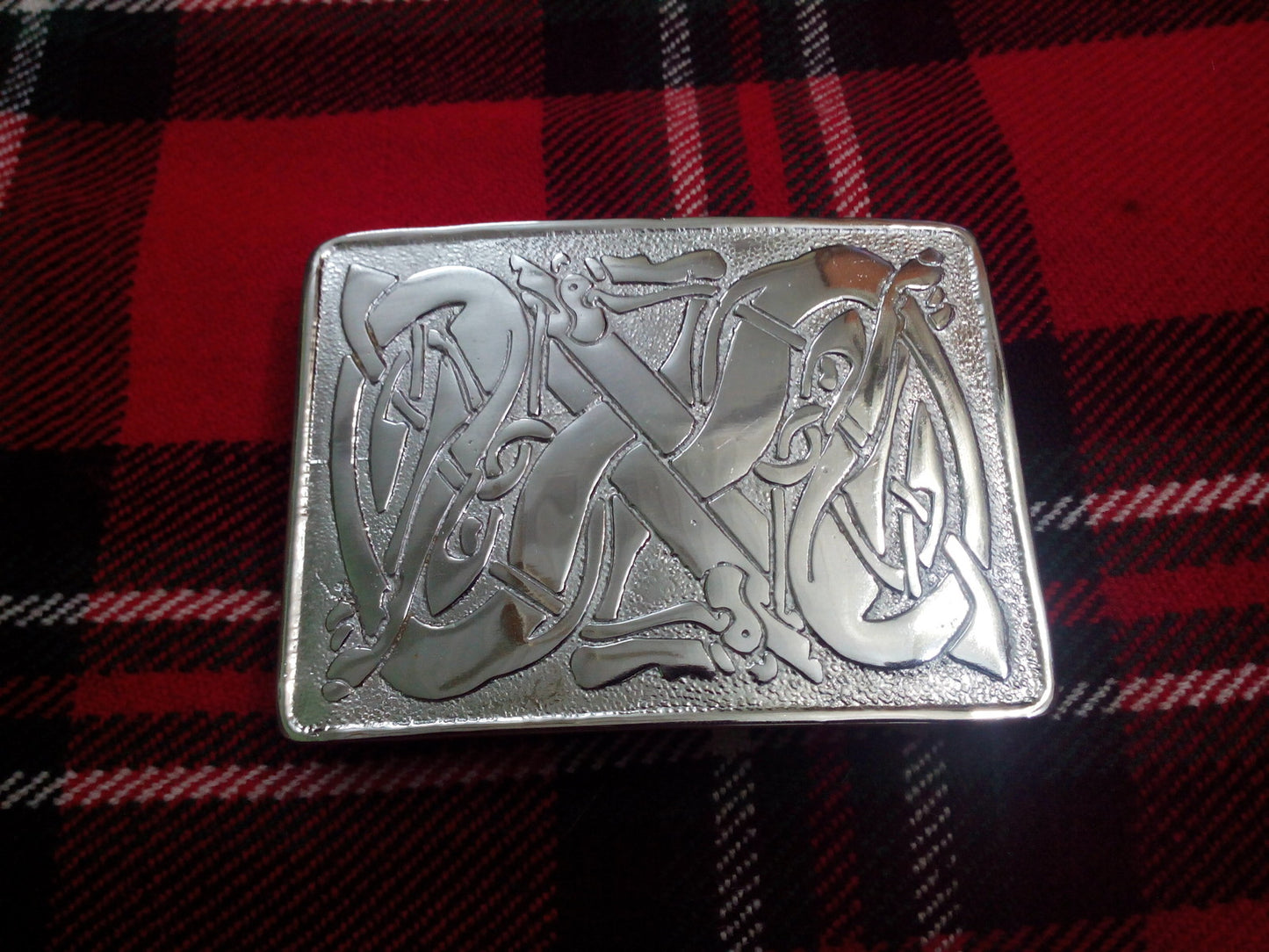 TC New Celtic Entwined Pattern Kilt Belt Buckle/Scottish Kilt Buckles CELTIC