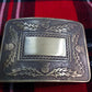 TC Mens Deluxe Thistle Design Kilt Belt Buckle Antique Finish/kilt belt Buckles