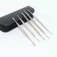 TC Blackhead Pimple Remover Comedone Spot Acne Extractor Kit Popper Tools