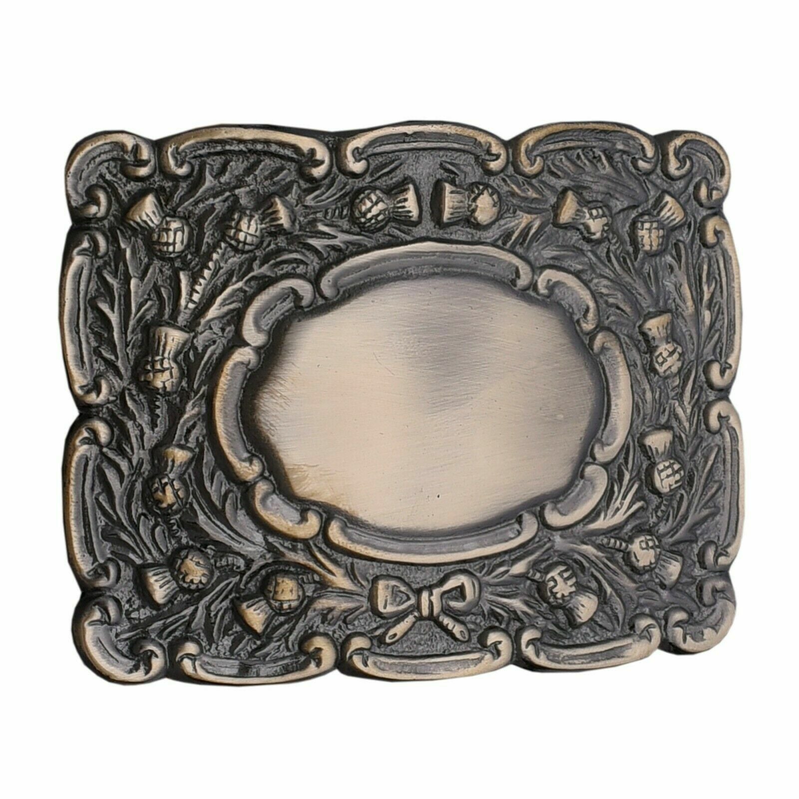Tartancity Men's Kilt Belt Buckles - Antique Celtic Design, Scottish Style