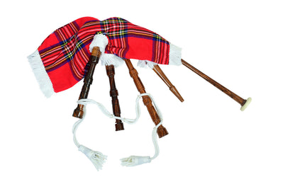 Tartancity Junior Playable Bagpipes for Kids - Royal Stewart Style Bagpipe