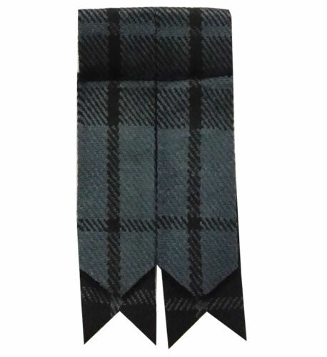 Grey Watch Tartan Scottish New Mens Kilt Flashes Kilt Hose Scock Flashes Tartan