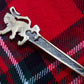 TC NEW KILT PIN RAMPANT LION DESIGN/LION RAMPANT KILT PINS ANTIQUE FINISH/KILT