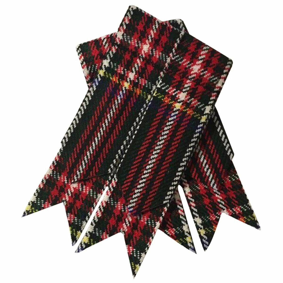 Kilt Hose Flashes Various Colours Tartans/Highland Kilt Sock Flashes Pointed