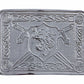 MEN'S SCOTTISH KILT BELT BUCKLES - CELTIC DESIGNS CHROME BUCKLES-Tc