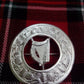 T C Men’s Kilt Fly Plaid Brooch Irish Harp Silver Plated/Kilt Brooches