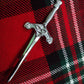 New Scottish Celtic Sword Kilt Pin Thistle Hilt/Thistle Kilt pin hilt/kilt Pins