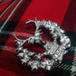 TC NEW GORDON HIGHLANDERS CAP BADGE CHROME FINISH/GORDON HIGHLANDERS REGIMENT