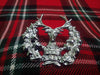 TC NEW GORDON HIGHLANDERS CAP BADGE CHROME FINISH/GORDON HIGHLANDERS REGIMENT