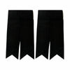 Flashes Plain Black/Scottish Kilt Hose New Kilt Sock Flashes Tartan/Kilt Flashes