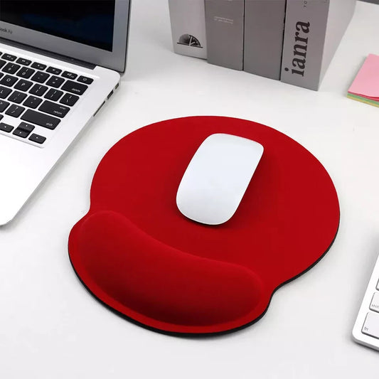 TC MOUSE PAD MAT ANTI-SLIP WITH FOAM WRIST SUPPORT PC & LAPTOP ANTI-SLIP M